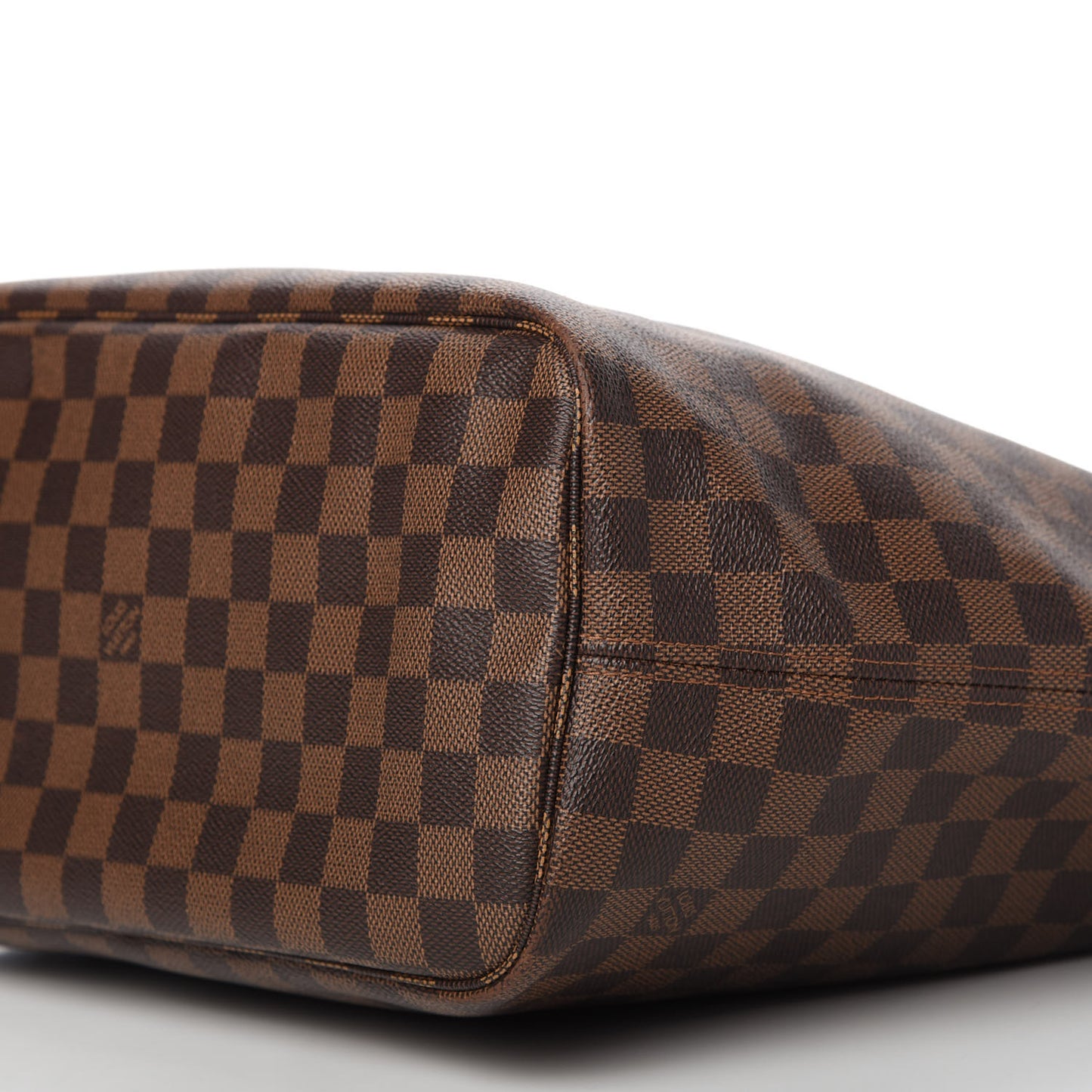 Damier Ebene Neo Neverfull MM Rose Ballerine