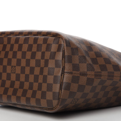 Louis Vuitton Damier Ebene Neo Neverfull MM Rose Ballerine 7 of 12