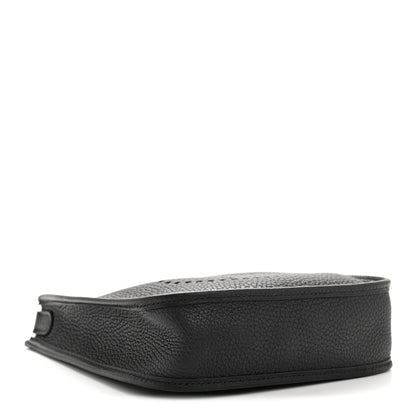 Hermes Taurillon Clemence Evelyne TPM Black 8 of 37