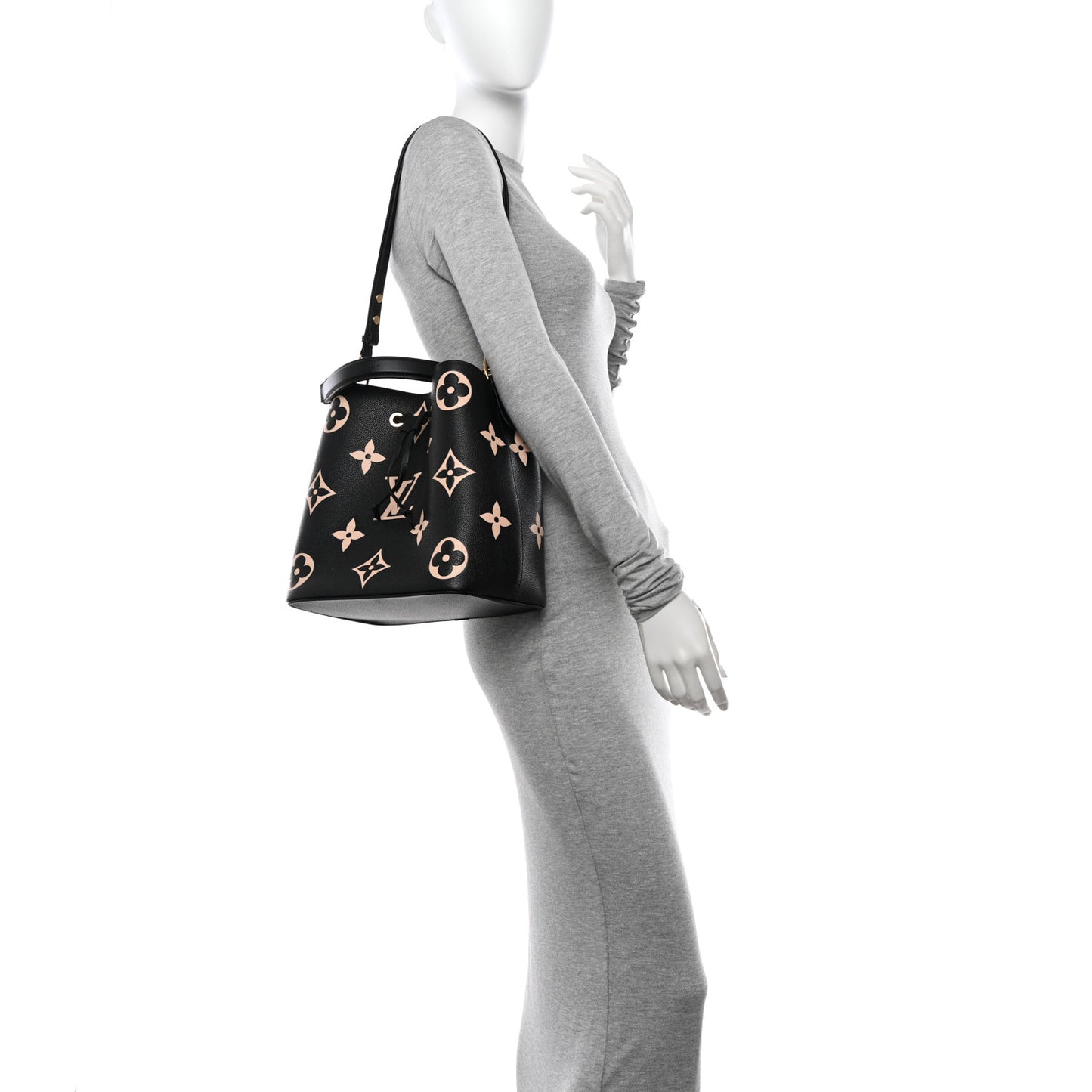Empreinte Monogram Giant Neonoe MM Black Beige