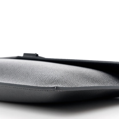 Saint Laurent Grain De Poudre Uptown Pouch Black 10 of 10