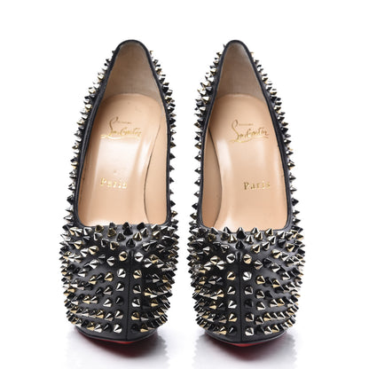 Christian Louboutin Nappa Daffodile Spikes 160 Pumps 37.5 Black 2 of 9