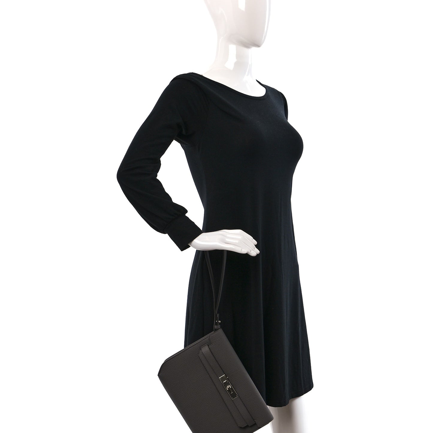 Togo Kelly Depeches 25 Pouch Etain