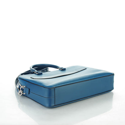 Louis Vuitton Epi Porte Document Business Briefcase Blue Celeste 4 of 7