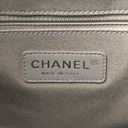 Chanel Glazed Calfskin Mini Deauville Tote Green 6 of 10