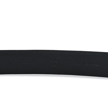 Chanel Calfskin Logo Belt 80 32 Black 5 of 6