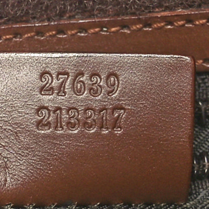 Gucci Monogram Messenger Crossbody Bag Dark Brown 7 of 10