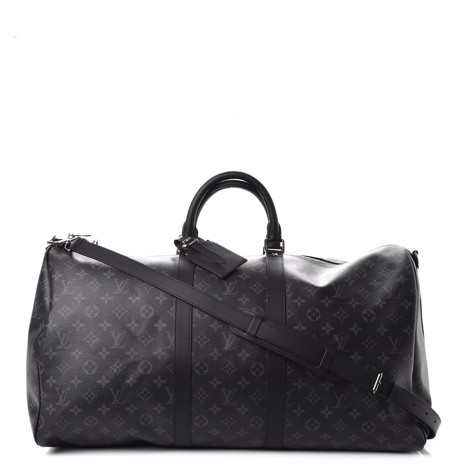 Louis Vuitton Monogram Eclipse Keepall Bandouliere 55 1 of 8