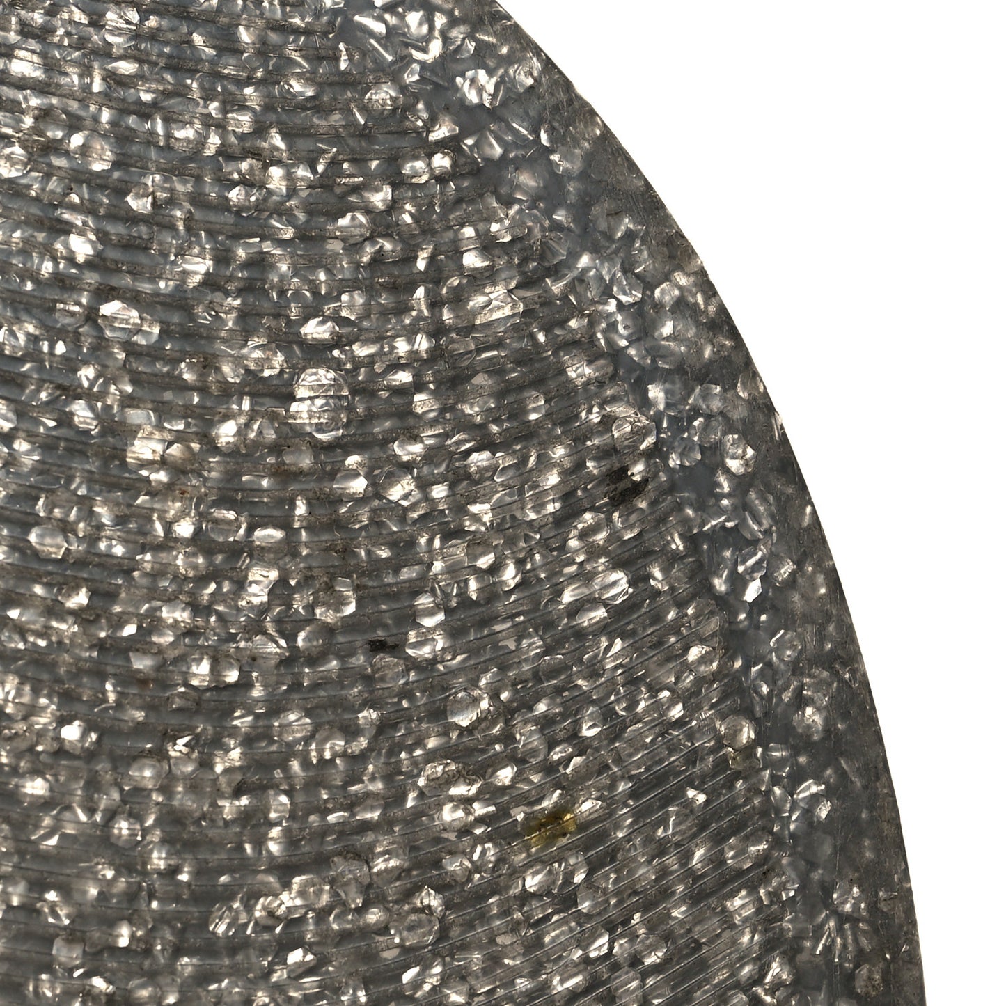 Jelly Camellia Glitter Thong Sandals 37 Grey