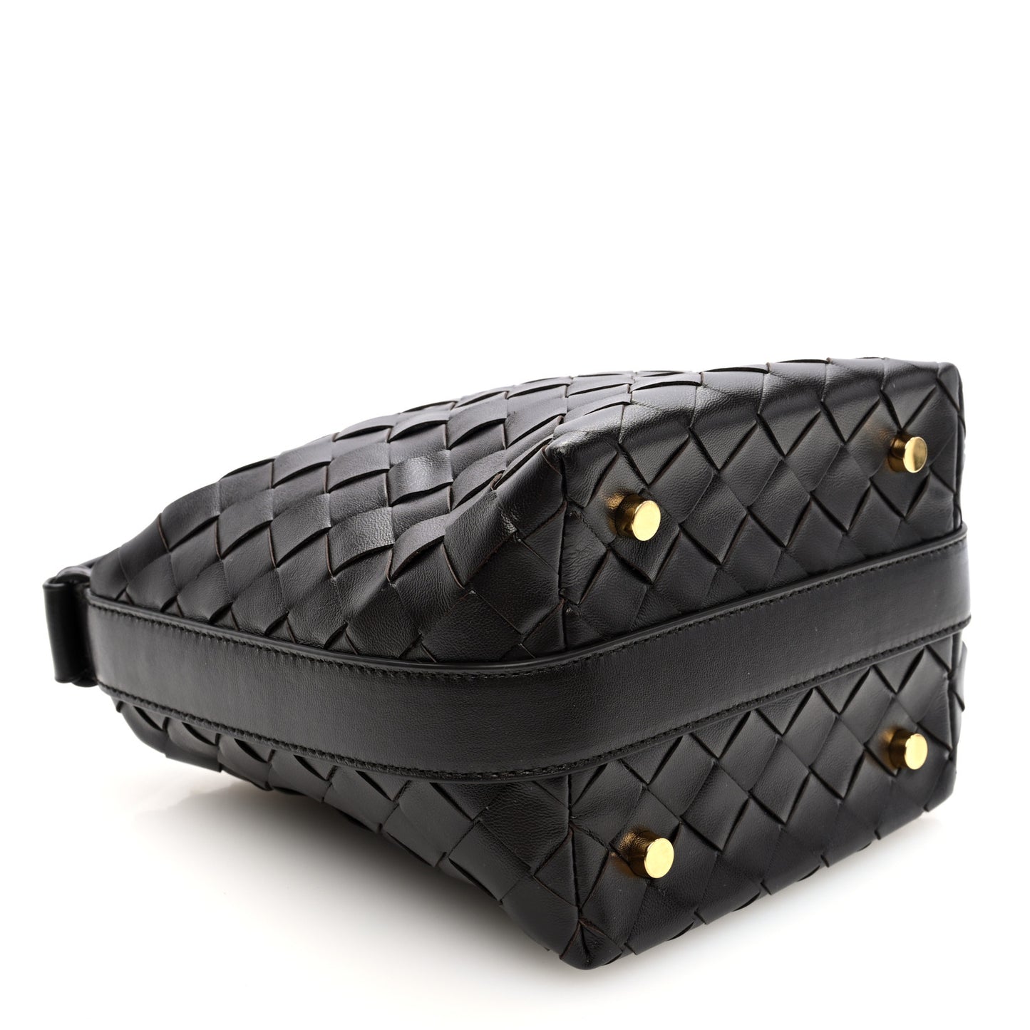 Calfskin Nappa Intrecciato Candy Wallace Fondant