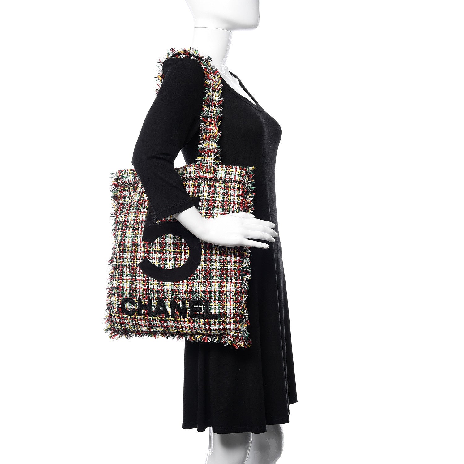Chanel Tweed N°5 Tote Multicolor 2 of 10