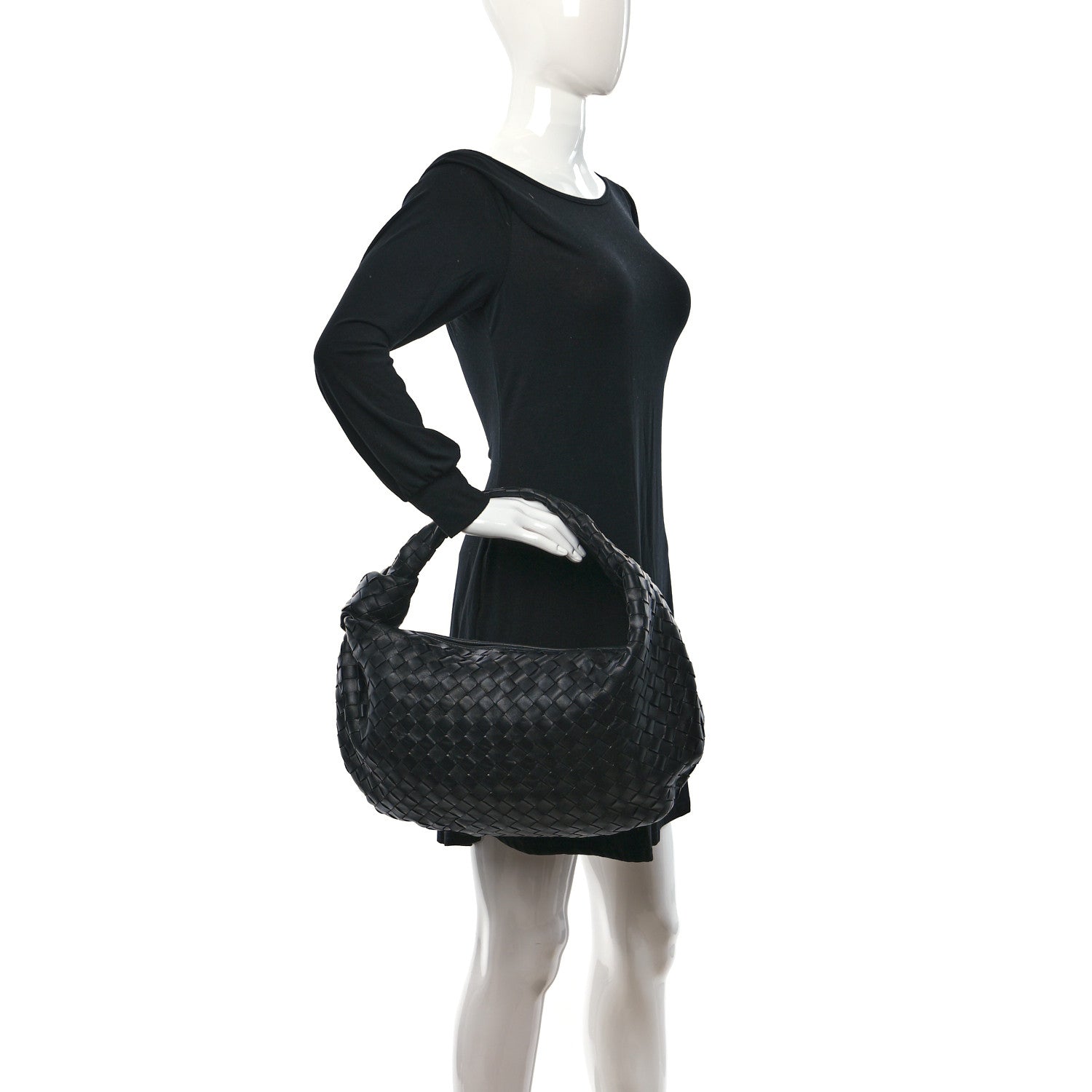 Bottega Veneta Nappa Intrecciato Small Jodie Black 2 of 9