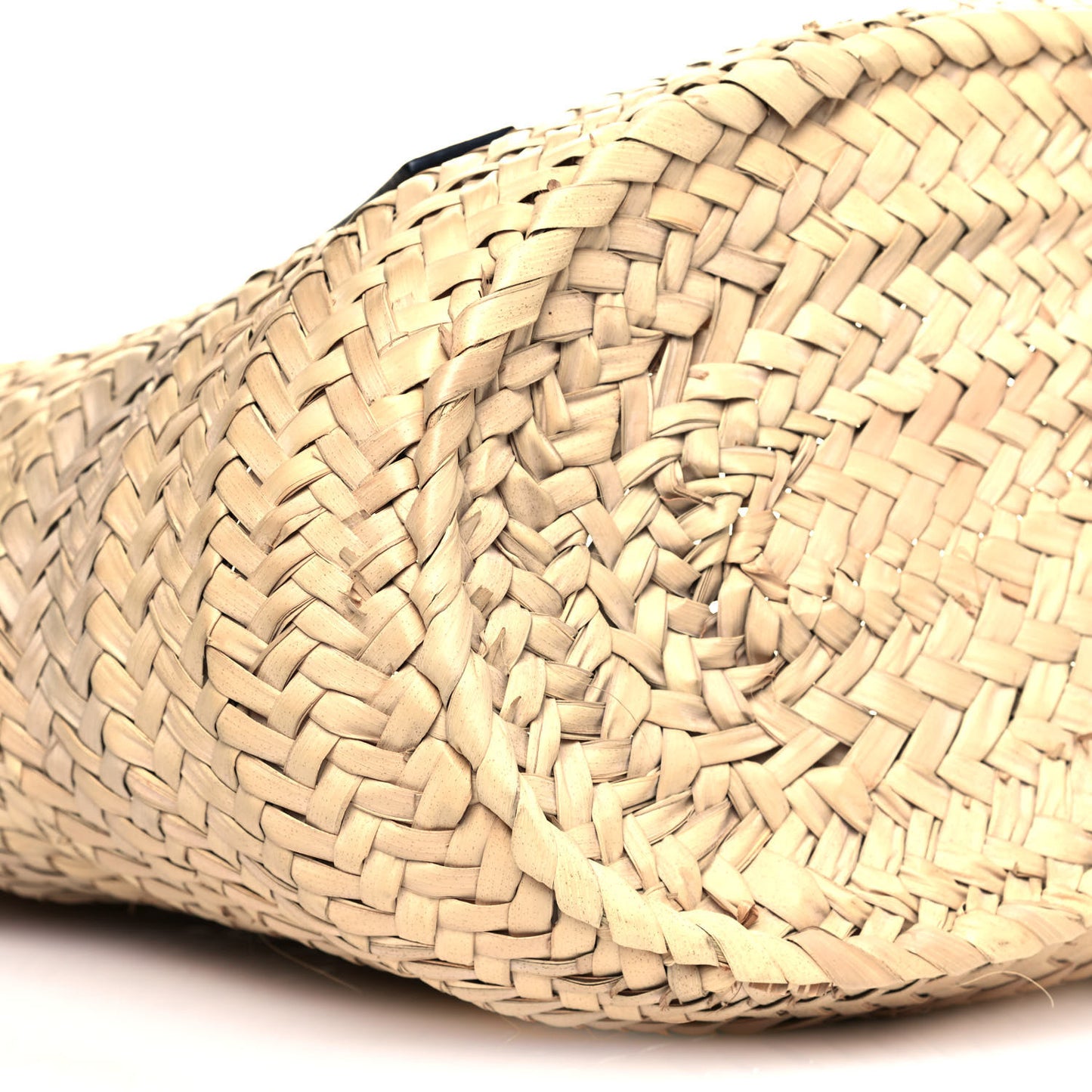 Raffia Basket Tote Bag Natural Tan