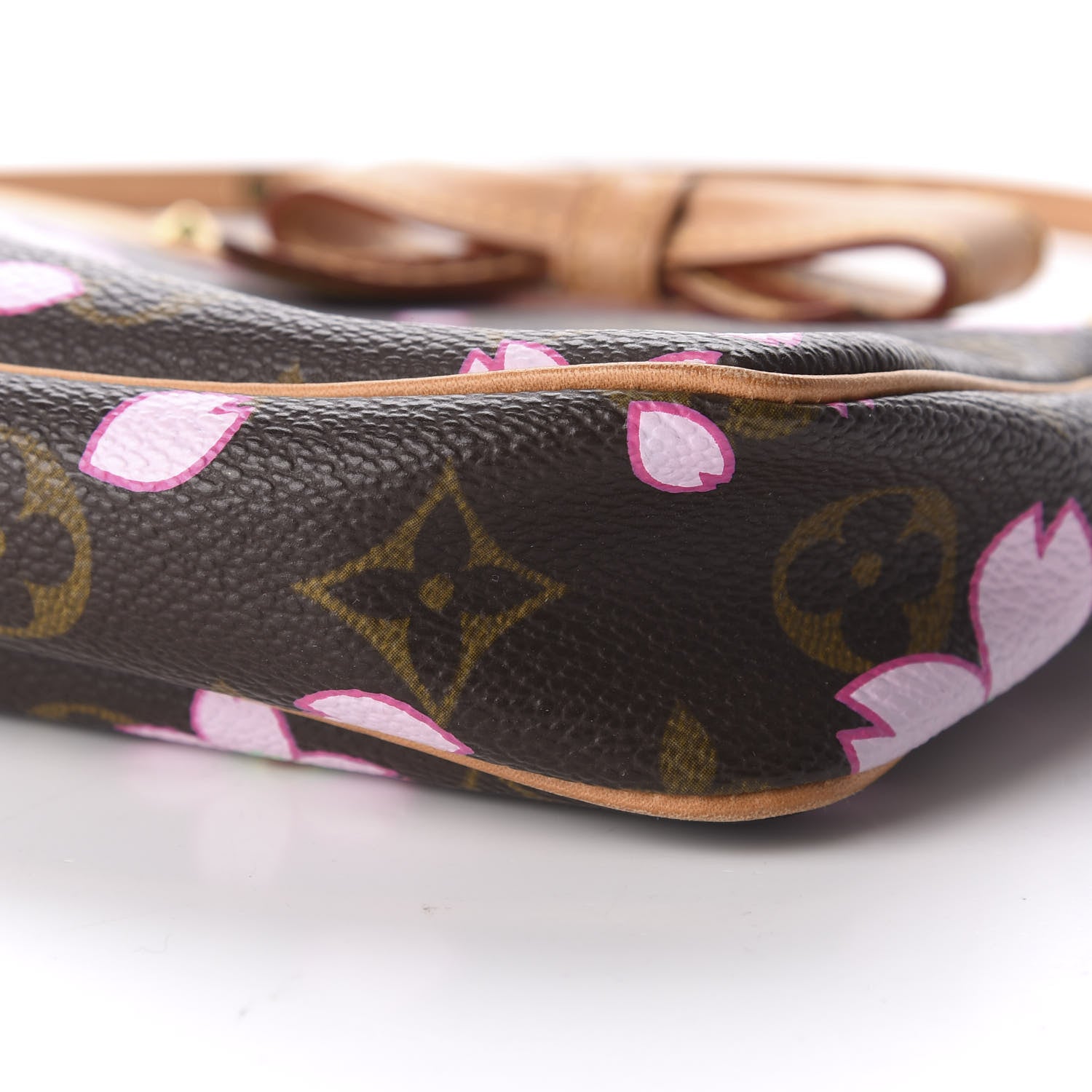 Louis Vuitton Monogram Cherry Blossom Pochette Accessories Brown 6 of 9