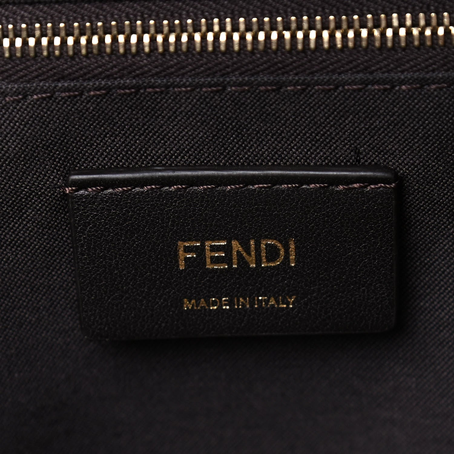 Fendi Velvet Vitello Century FF Embossed Mini Backpack Camaleonte 5 of 12