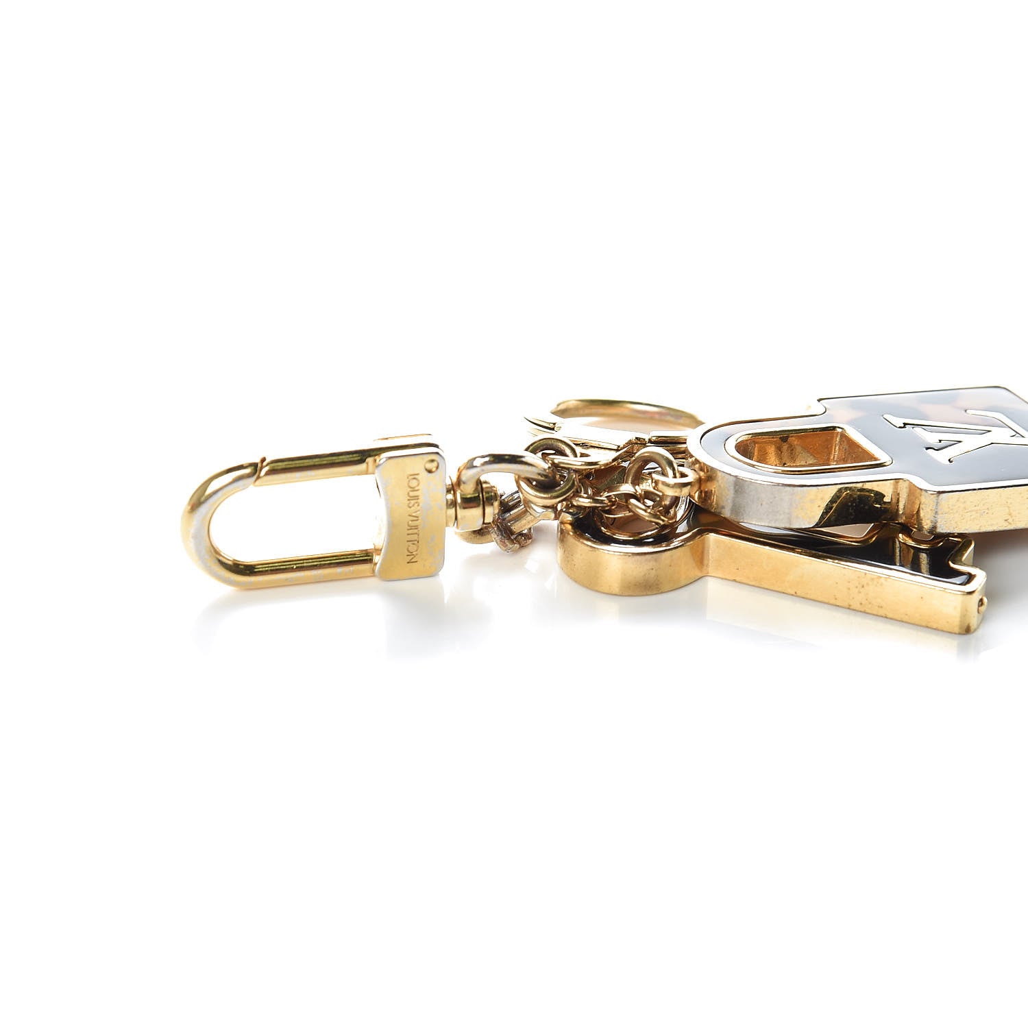 Louis Vuitton Acetate Confidence Bag Charm Key Holder 3 of 5