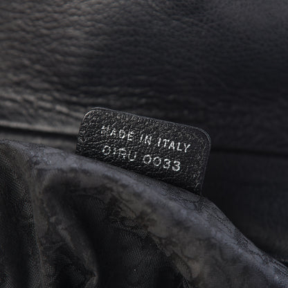 Christian Dior Calfskin Saddle Bag Black 7 of 10