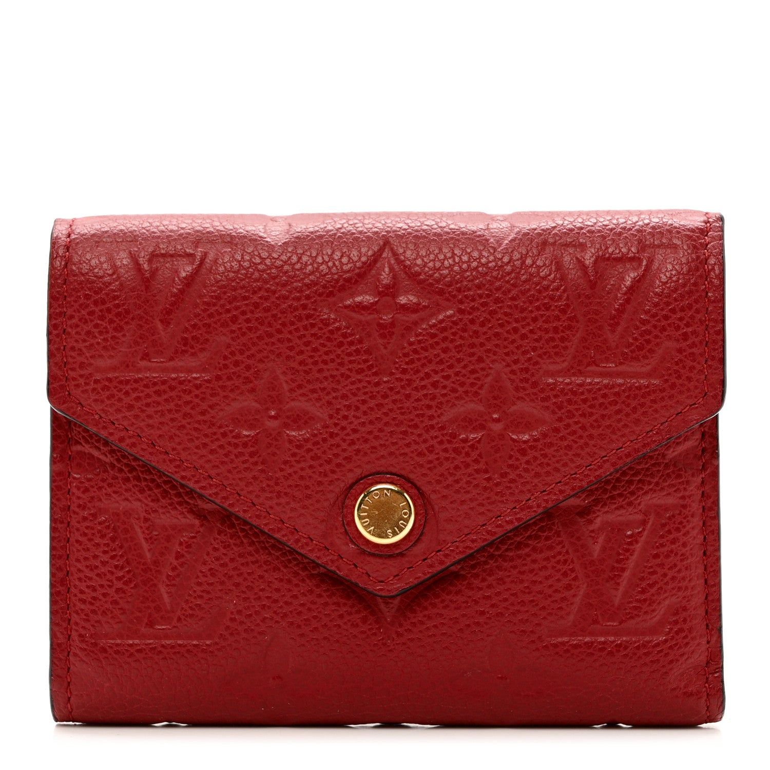 Louis Vuitton Empreinte Victorine Wallet Scarlet 1 of 8