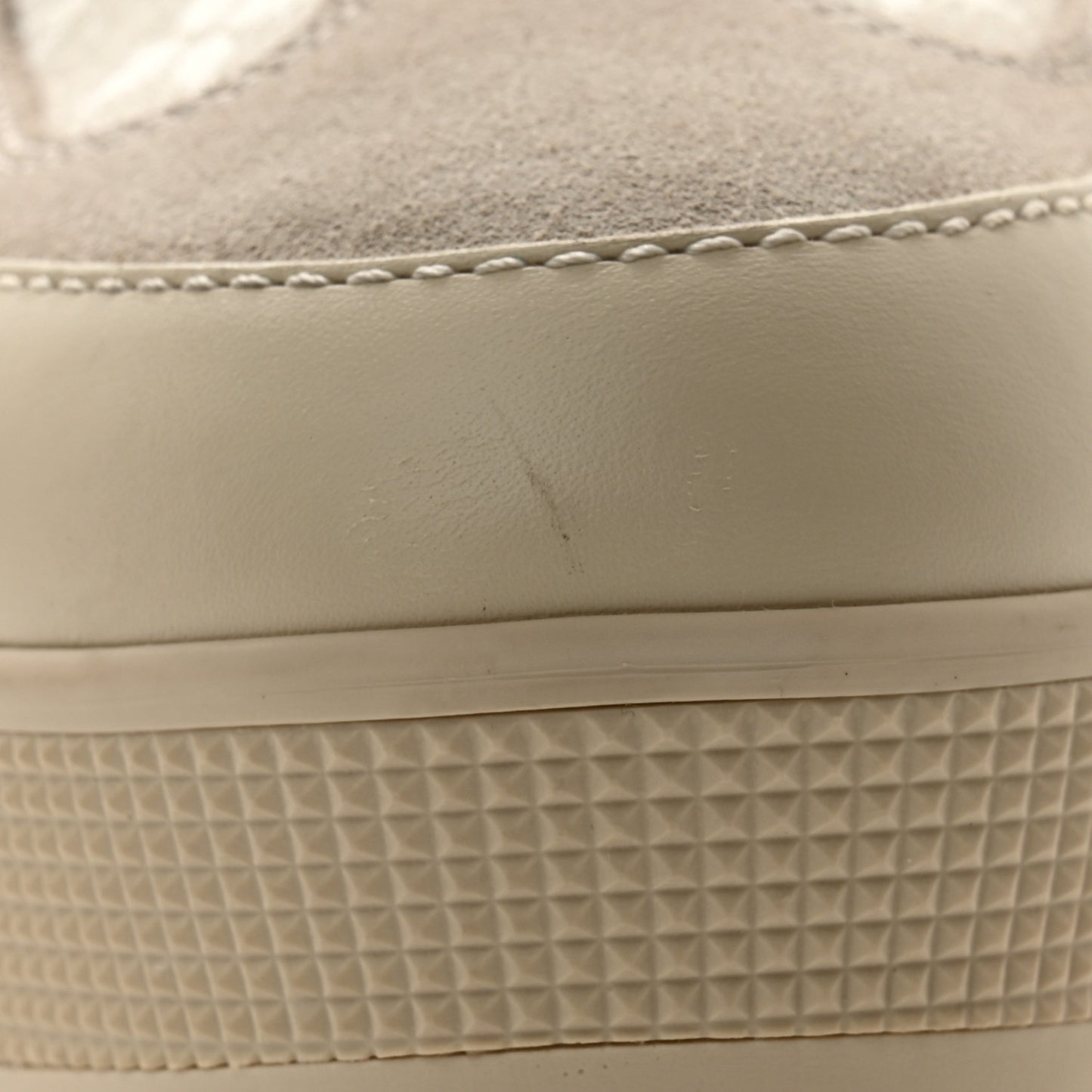Suede Calfskin Laureate Platform Desert Boots 40 Taupe