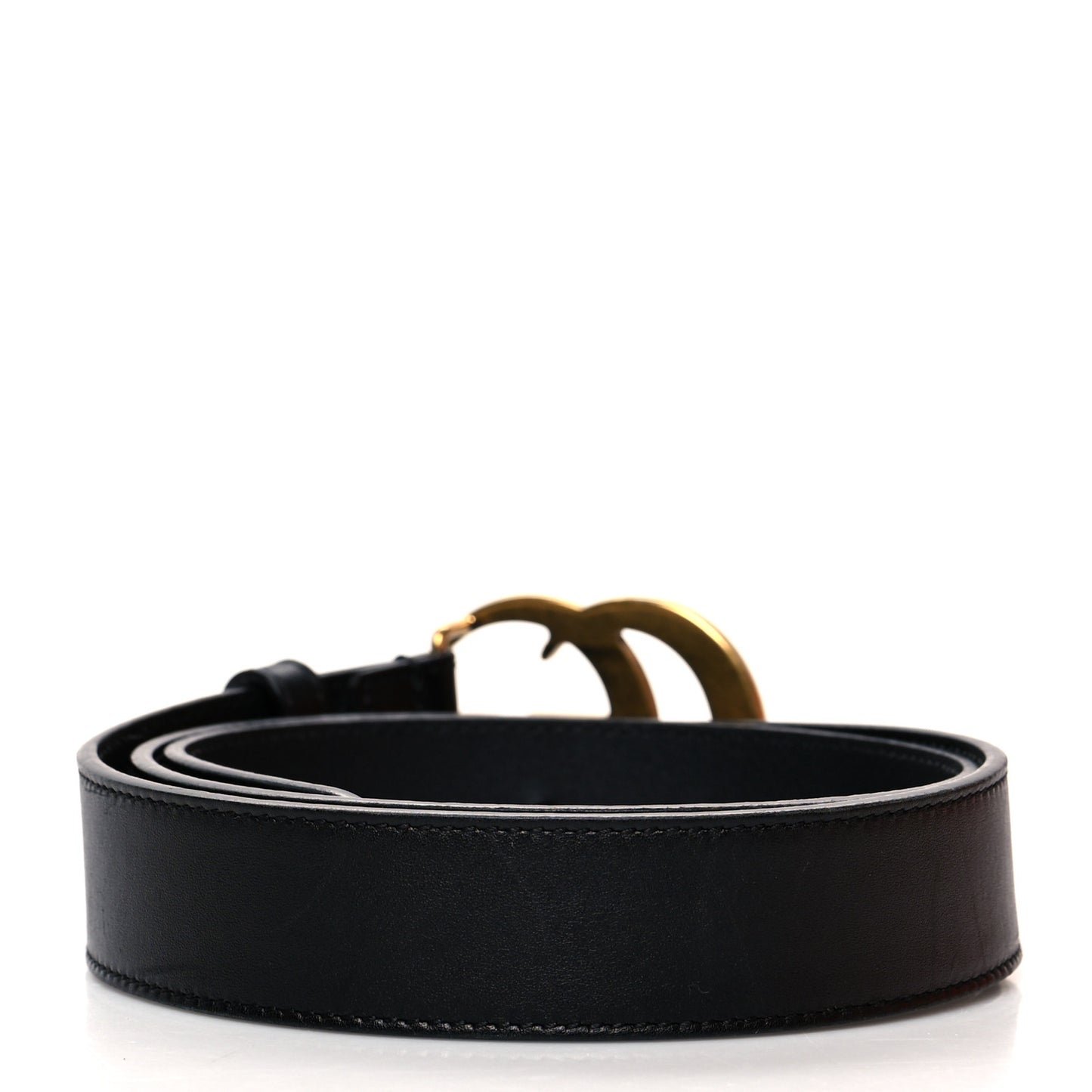 Calfskin Double G 30mm Belt 80 32 Black