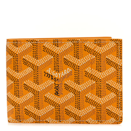 Goyard Goyardine Bi-Fold Victoire PM Wallet Yellow 1 of 8