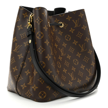 Louis Vuitton Monogram Neonoe MM Black 3 of 11