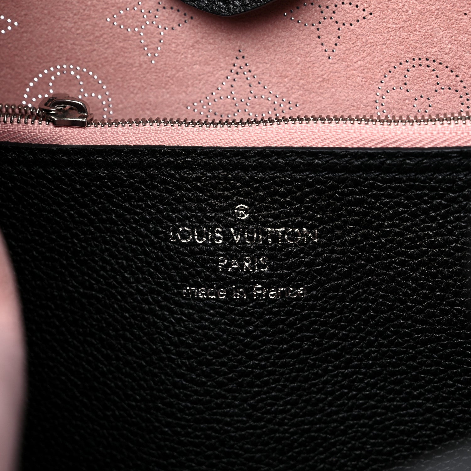 Louis Vuitton Mahina Carmel Hobo PM Black 6 of 8