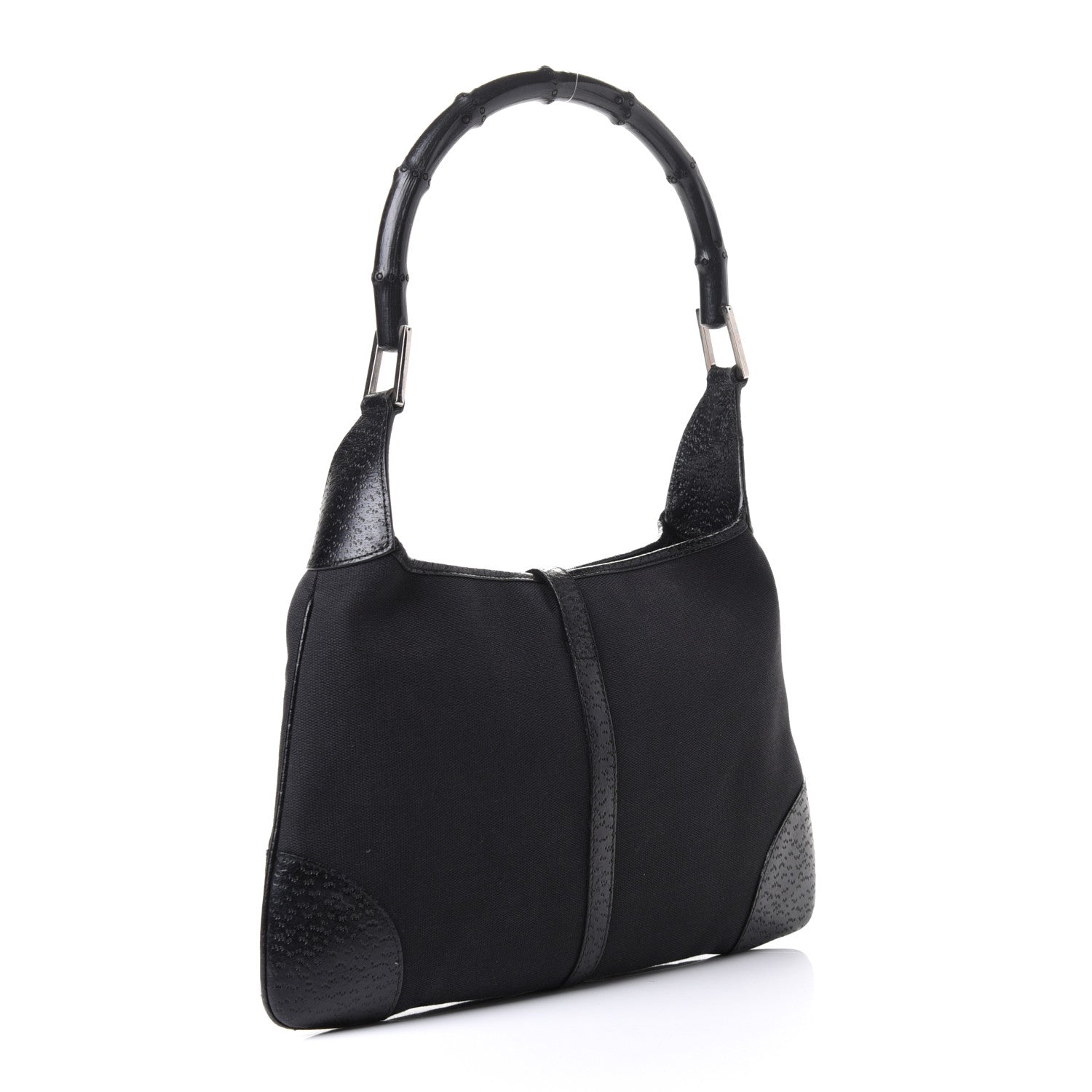 Gucci Monogram Small Jackie O Hobo Black 2 of 4