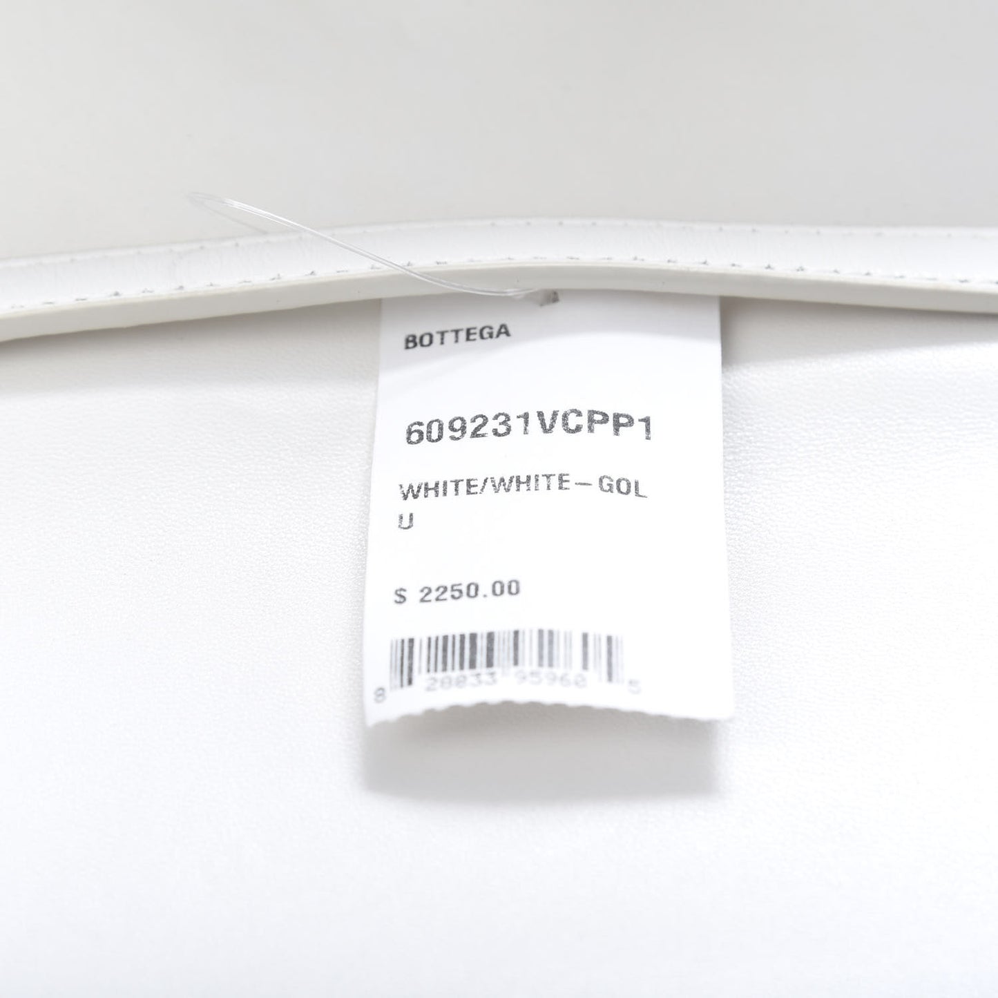 Nappa Intrecciato Shoulder Bag White