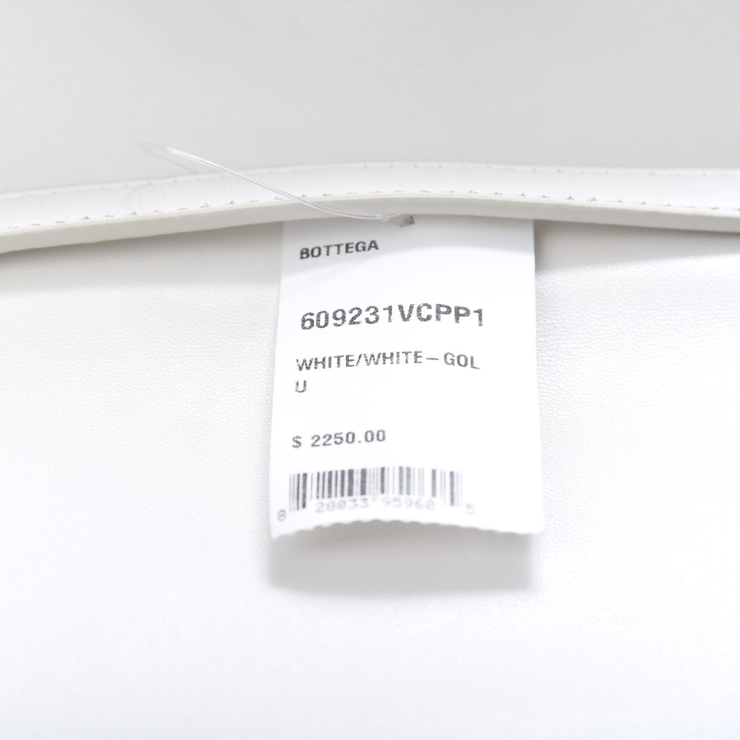 Bottega Veneta Nappa Intrecciato Shoulder Bag White 8 of 13
