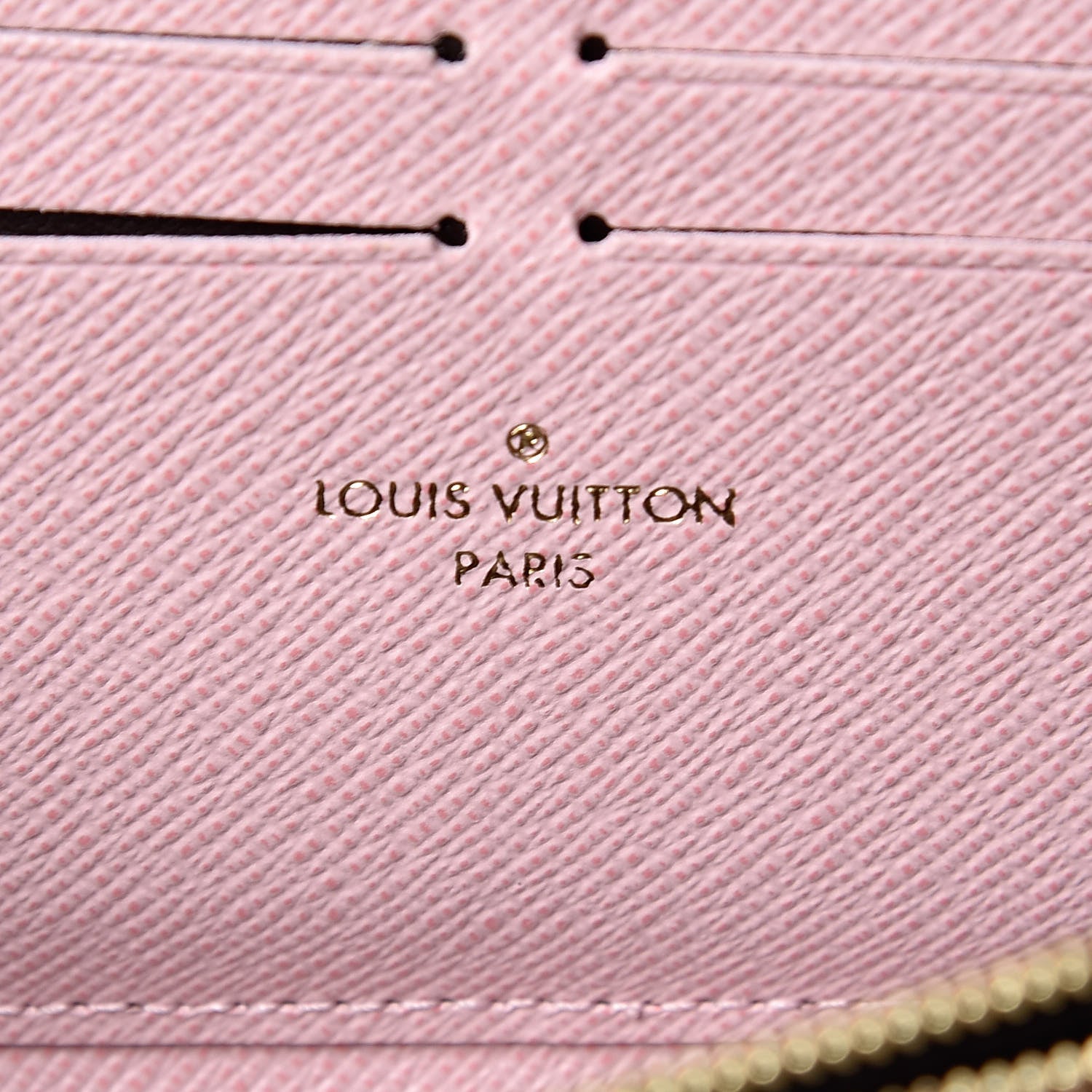 Louis Vuitton Monogram Clemence Wallet Rose Ballerine 6 of 10