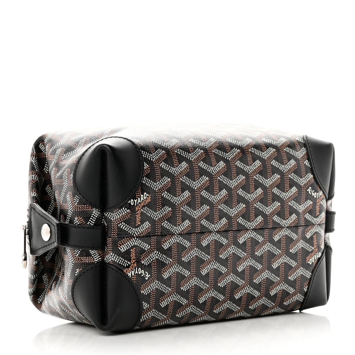Goyardine Boeing 25 Trousse de Toilette Black