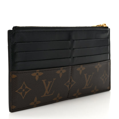 Louis Vuitton Monogram Slim Purse Black 3 of 7