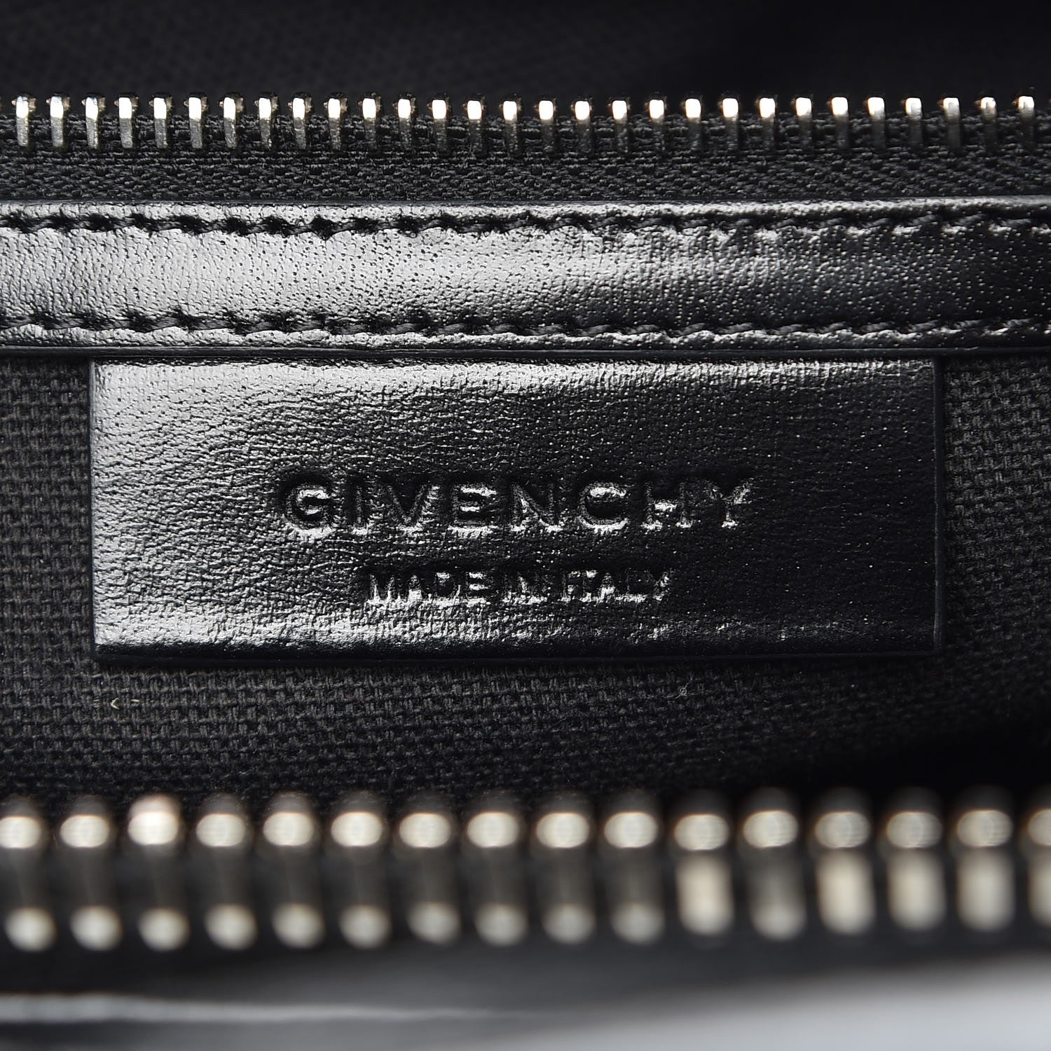 Givenchy Shiny Lord Calfskin Medium Antigona Black 7 of 8