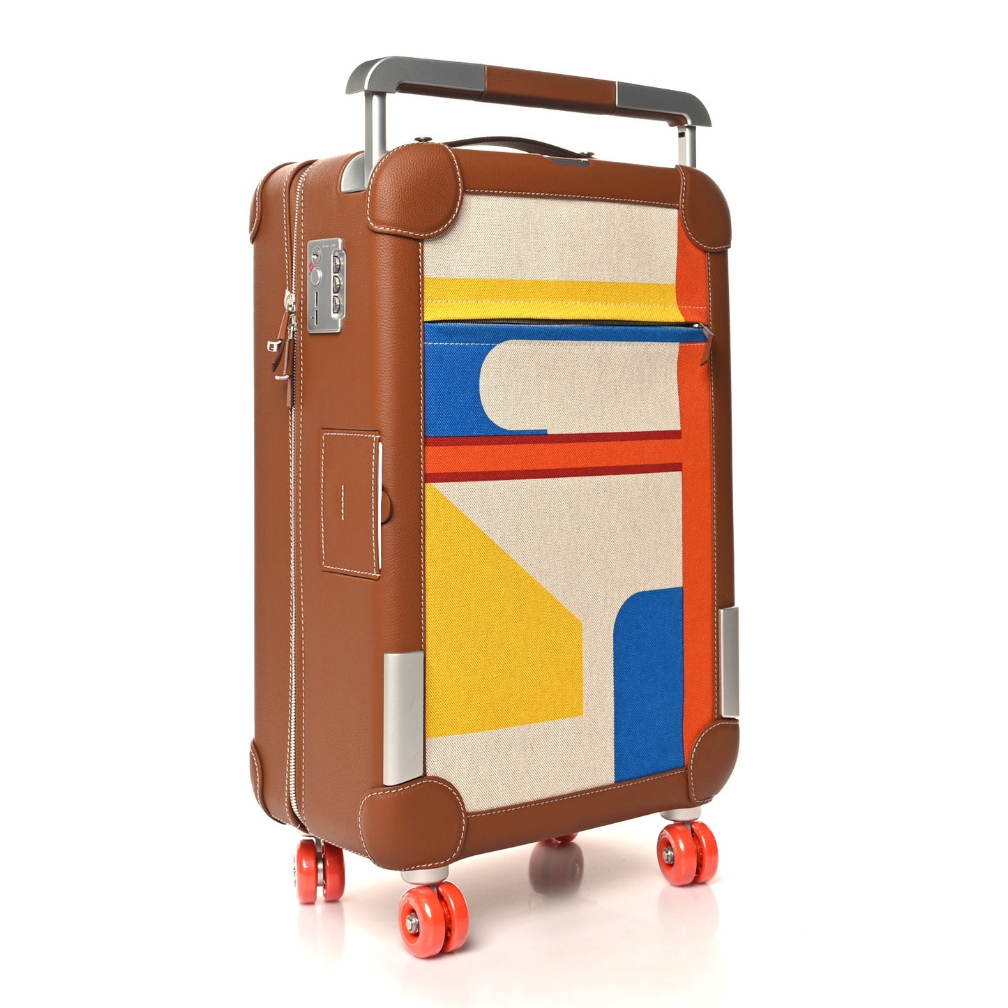 Canvas Taurillon Regate RMS Rolling Trolley Luggage Multicolor
