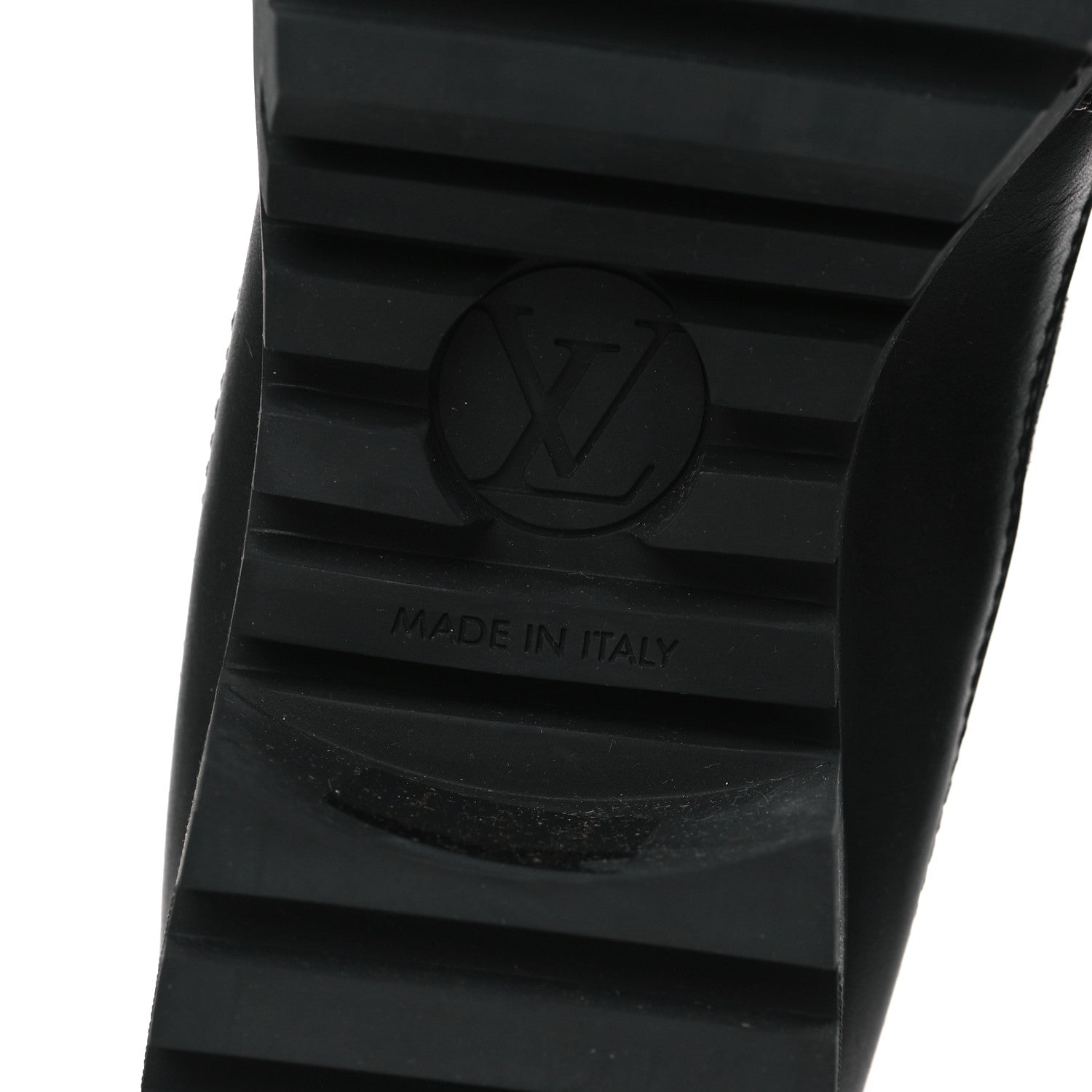 Louis Vuitton Velvet Calfskin Monogram Laureate Platform Desert Boots 41 Black White 6 of 7