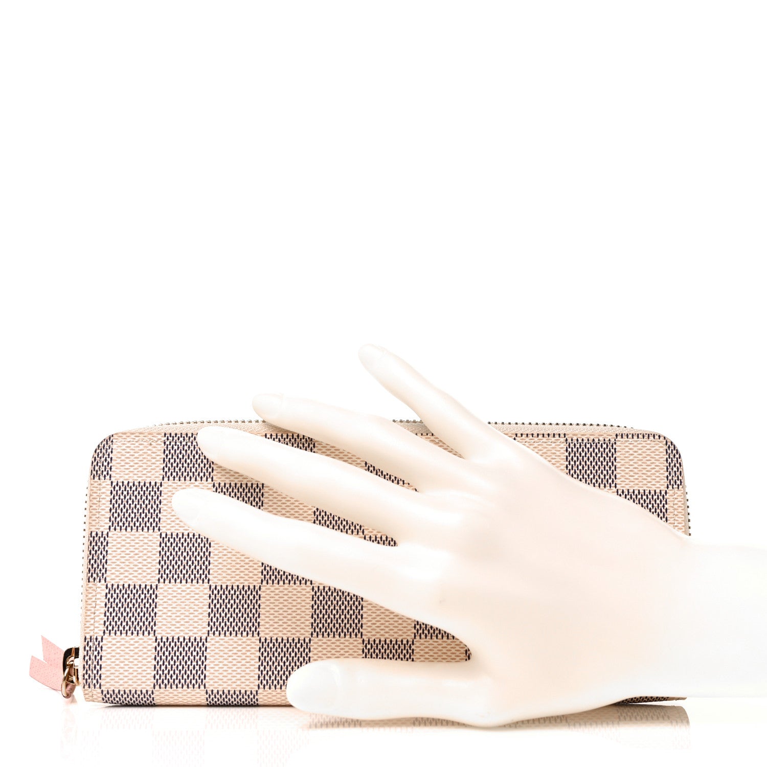 Louis Vuitton Damier Azur Clemence Wallet 2 of 9