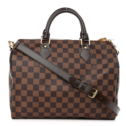 Louis Vuitton Damier Ebene Speedy Bandouliere 30 1 of 11