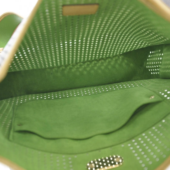 Louis Vuitton Monogram Perforated Musette Green 9 of 11