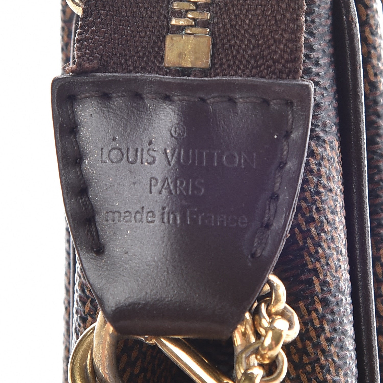 Louis Vuitton Damier Ebene Eva Clutch 8 of 13
