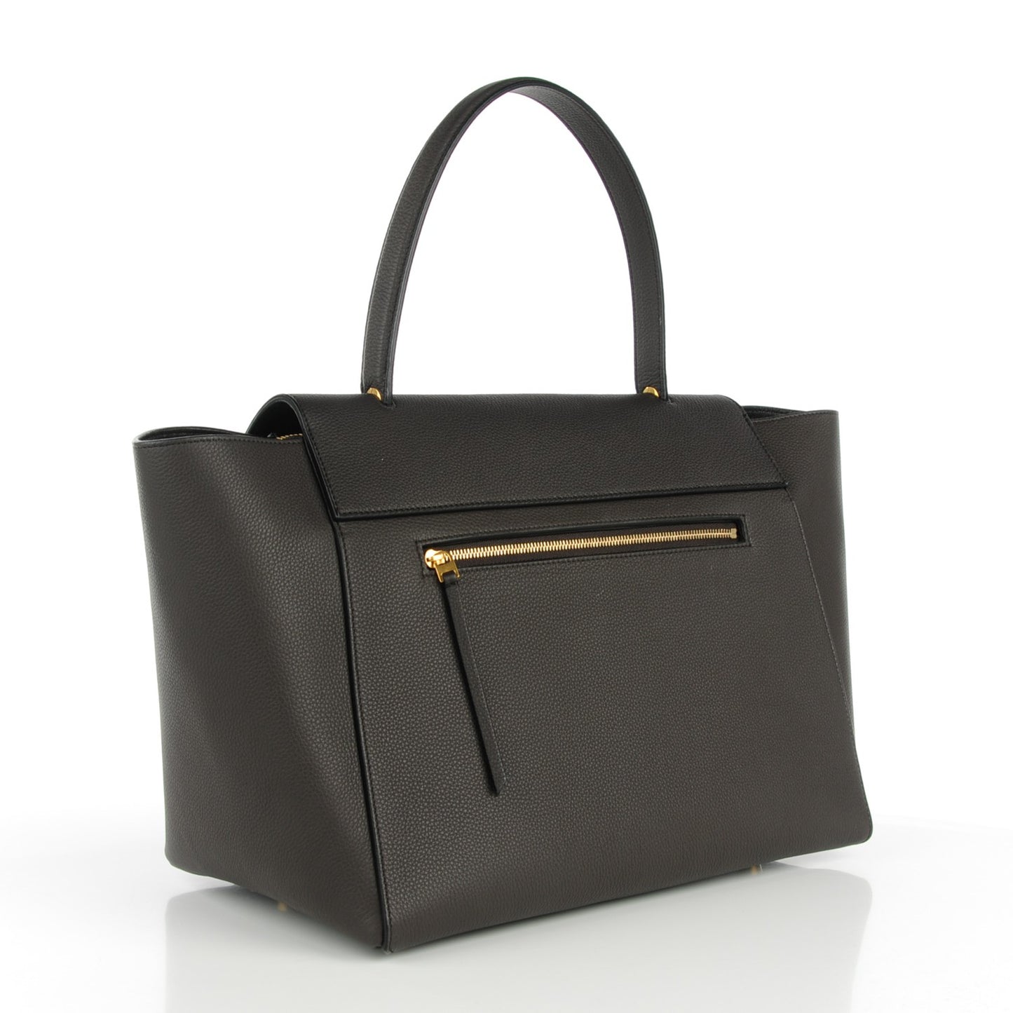Baby Grained Calfskin Small Belt Bag Dark Taupe