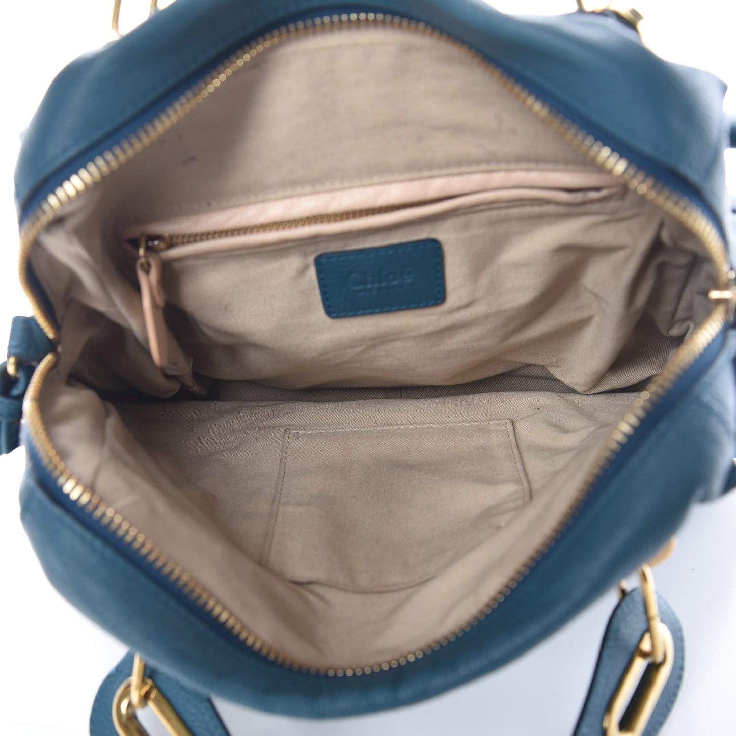 Calfskin Medium Paraty Peacock Blue