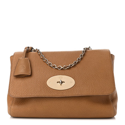 Mulberry Glossy Goatskin Medium Lily Deer Brown 1 of 15