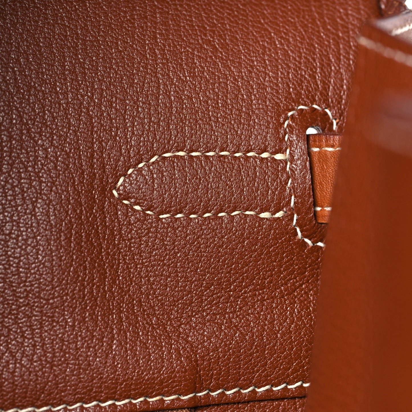 Natural Barenia Birkin 40 Fauve
