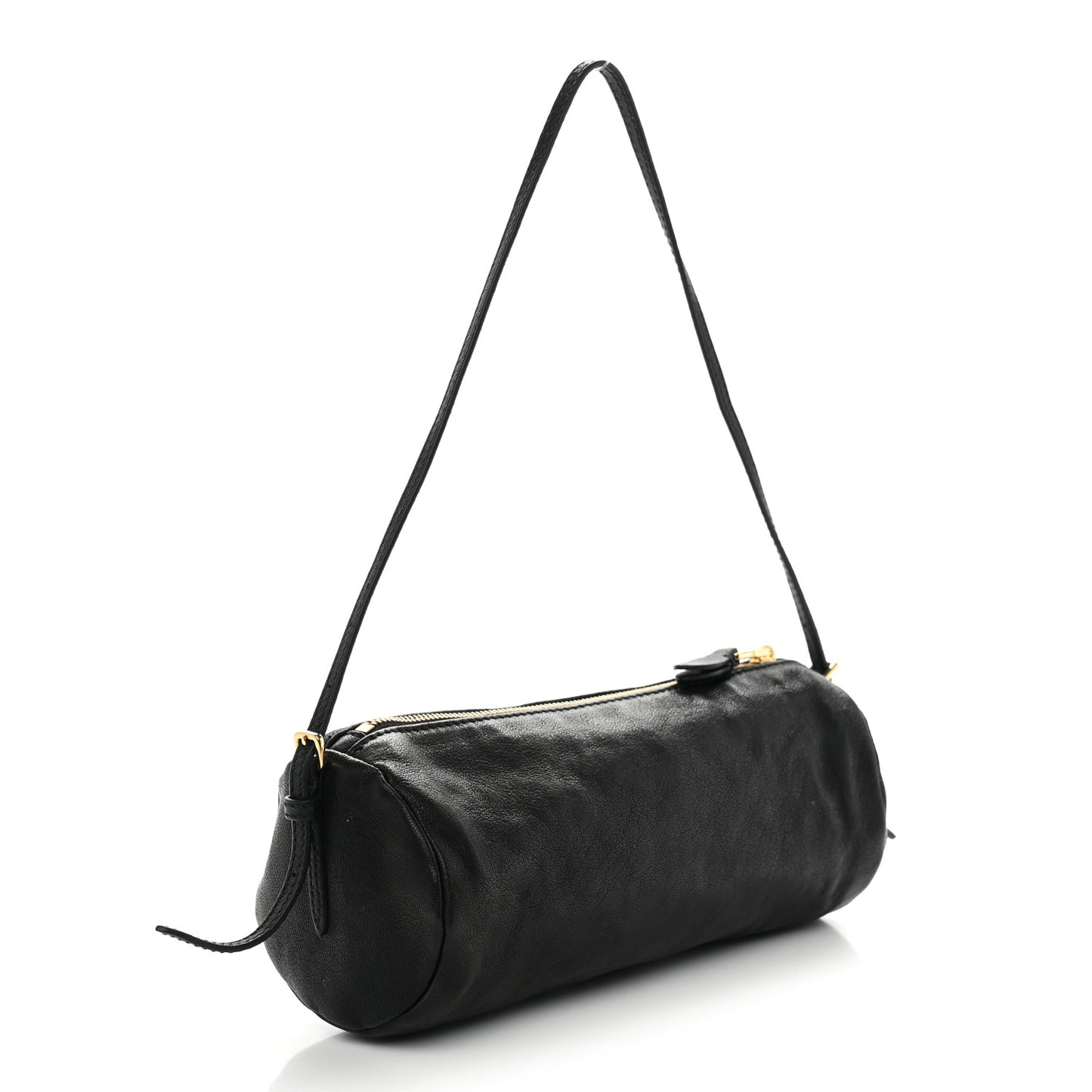 Nappa Aviator Mini Pouch Black