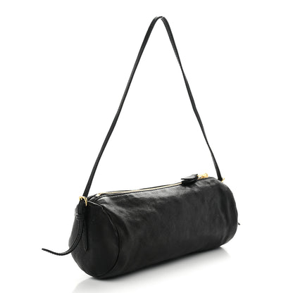 Miu Miu Nappa Aviator Mini Pouch Black 3 of 11