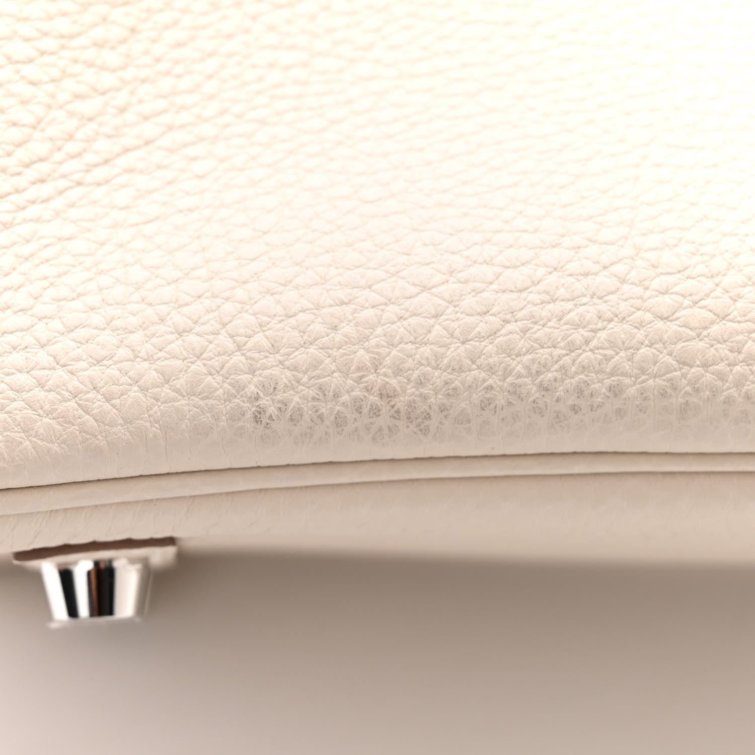 Hermes Togo Horseshoe Birkin 30 Craie Gris Perle 12 of 13
