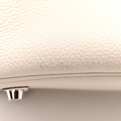 Hermes Togo Horseshoe Birkin 30 Craie Gris Perle 12 of 13