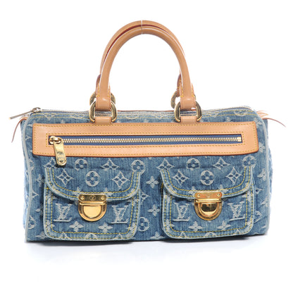 Louis Vuitton Monogram Denim Neo Speedy Blue 1 of 8