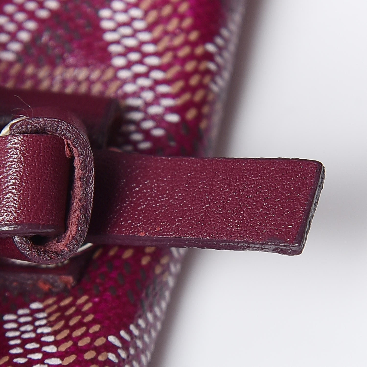 Goyard Goyardine Saint Louis PM Burgundy 8 of 17